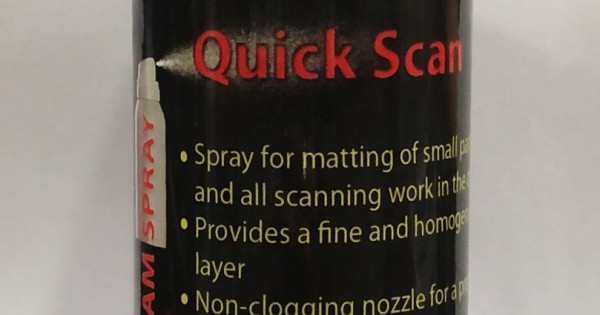 Denu Easy Scan Scanner Spray for CAD/CAM, 9 oz (250 g) Can. Works with all